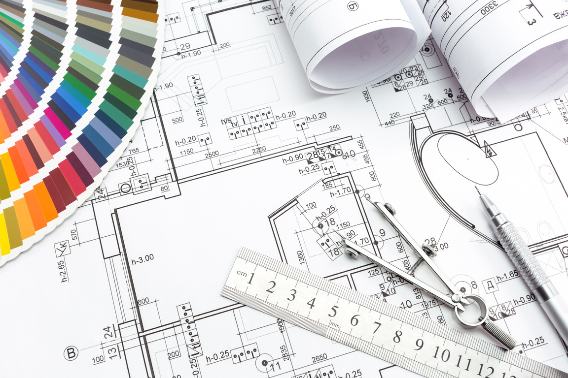 Architectural planning of interiors design